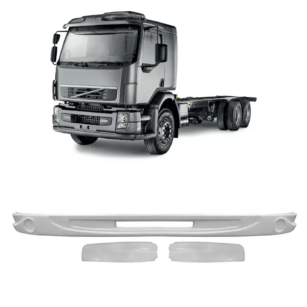 Spoiler Parachoque Caminhão Volvo VM a Partir 2006... p/ 2 Farois