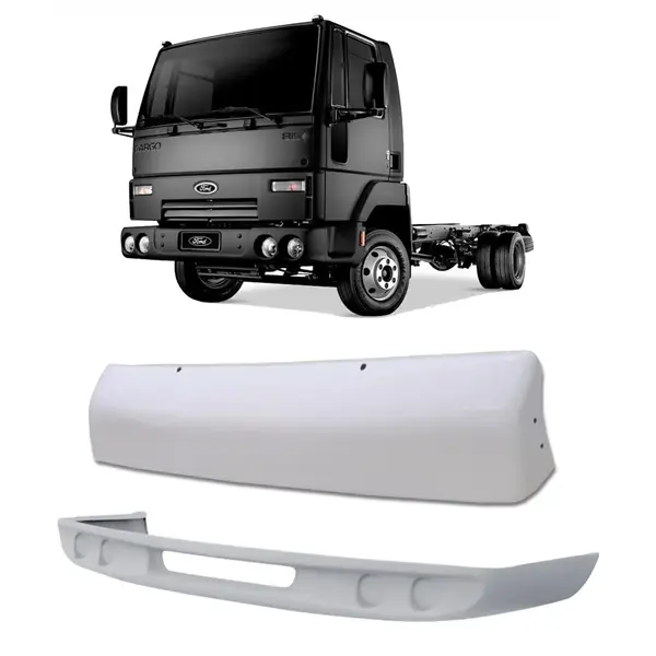 Spoiler Parachoque e Tapa Sol Caminhão Ford Cargo 815 712