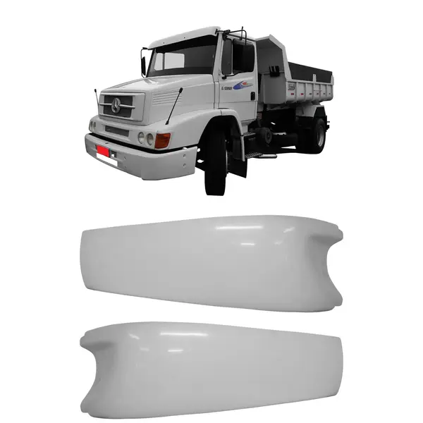 Spoiler Ponteira Caminhão MB 1620 a Partir 2000... Par