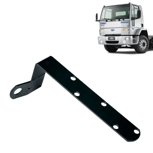 Suporte Antena PX Dianteiro Espelho para Caminhão Ford Cargo até 2012 Lado Esquerdo