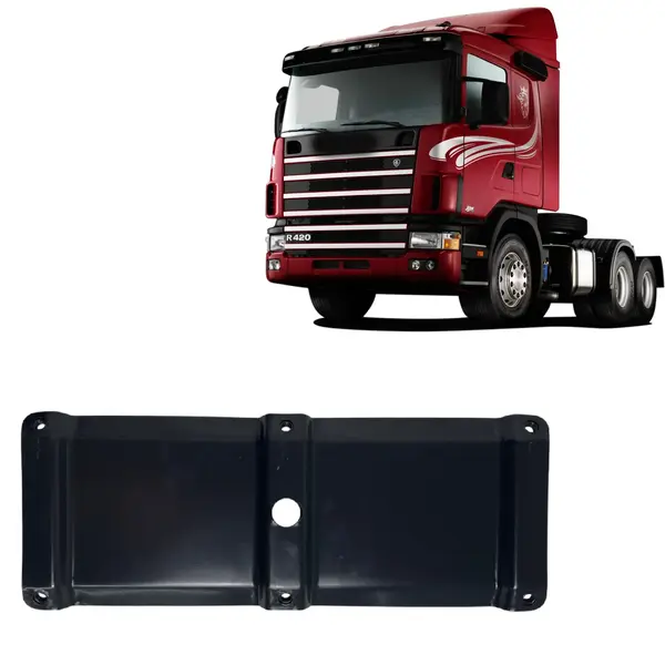 Suporte Chapa Paralama para Caminhão Scania S4 S5 com Porca Resistente