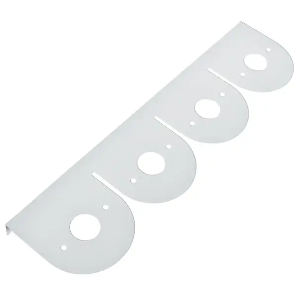 Suporte em Inox para Lanterna Lateral Caminhão para 4 Lanternas
