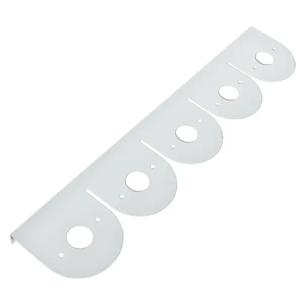 Suporte em Inox para Lanterna Lateral Caminhão para 5 Lanternas