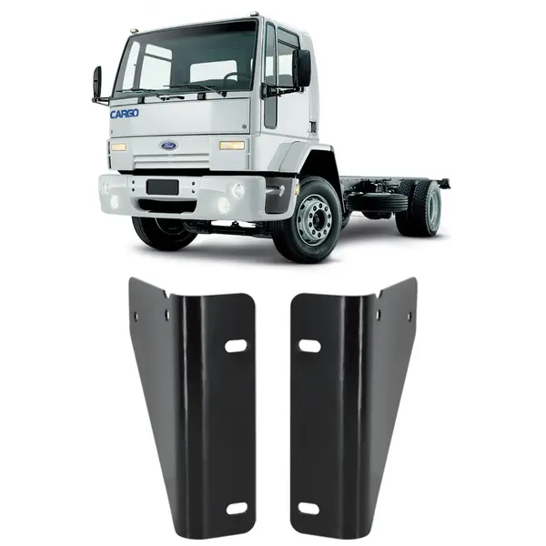 Suporte Frontal Parachoque Ford Cargo 2422 a Partir 2000... Par