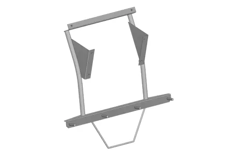 Suporte Paralama Rodado Tras LD LE F6414 2T0821120 Const Titan 18310 8762