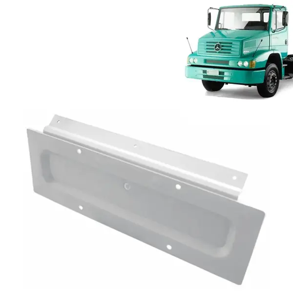 Suporte Placa Dianteira Para Caminhão Mercedes-Benz Modelo Antigo