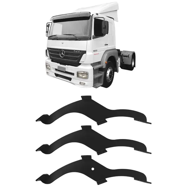 Suporte Tapa Sol Externo Atego Axor ate 2011 / Cargo a Partir 2011