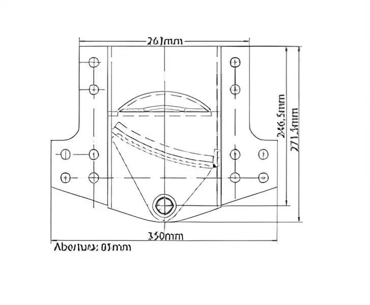 Suporte Tras Dir para Carreta Semirreboque — 301306728R