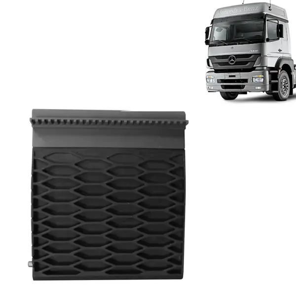 Tampa Acabamento Grade Frontal Verificador Óleo para Caminhão Mercedes-Benz Axor