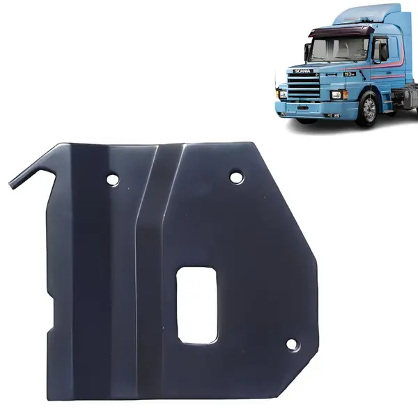 Tampa Acabamento Lateral Painel para Caminhão Scania T / R 112 / 113 / 142 / 143 Lado Esquerdo