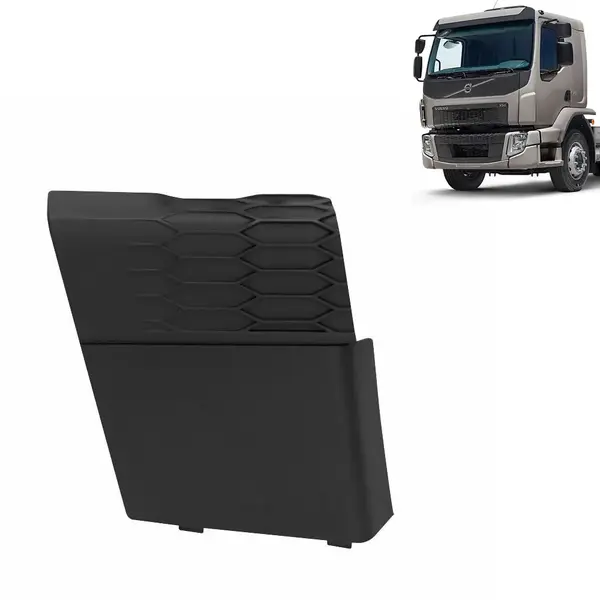 Tampa Acabamento Para-Choque para Caminhão Volvo VM após 2020 Lado Direito