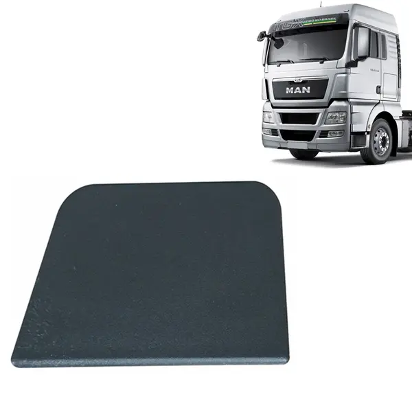 Tampa Acabamento Superior Farol para Caminhão Man TGX Lado Esquerdo