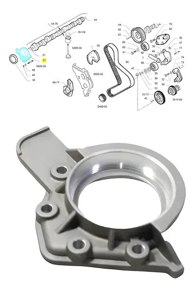 Tampa Comando Valvula para Iveco Daily Ducato — 98472303