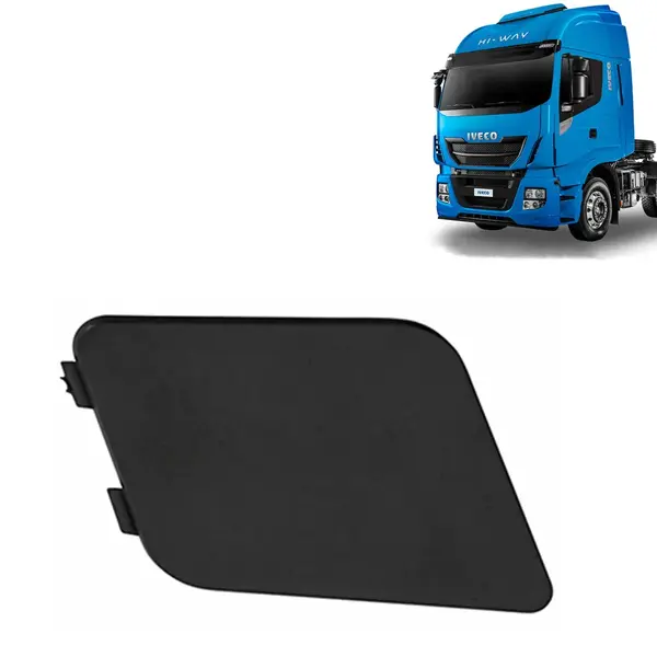 Tampa Diagonal Acabamento Para-Choque para Caminhão Iveco Stralis 2008 á 2014 Lado Direito