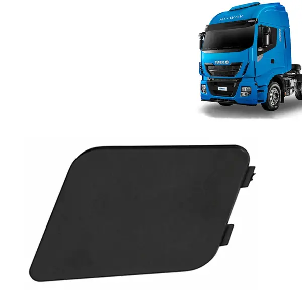Tampa Diagonal Acabamento Para-Choque para Caminhão Iveco Stralis 2008 á 2014 Lado Esquerdo