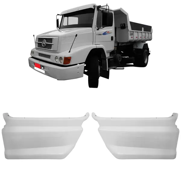 Tampa Estribo Caminhão MB 1620 1938 Ls (primeiro Degrau) Par