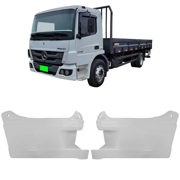 Tampa Estribo Caminhão MB Atego (primeiro Degrau) Par