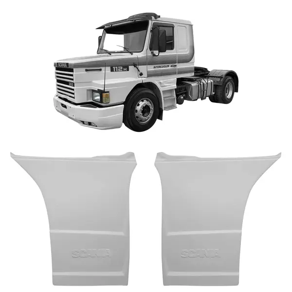 Tampa Estribo Caminhão Sc 112 113 T Par