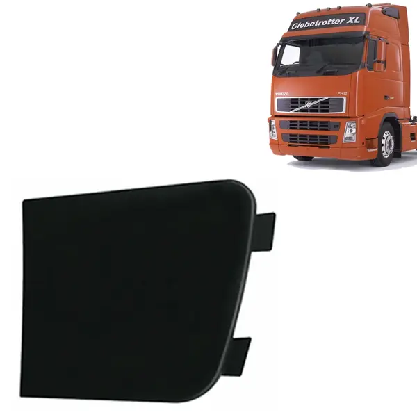 Tampa Inferior Acabamento Grade Frontal Inferior para Caminhão Volvo FH 2004 á 2009 Lado Esquerdo