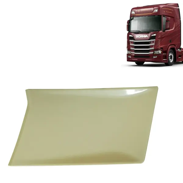 Tampa Inferior Acabamento Grade para Caminhão Scania NTG P / G / R / S Lado Esquerdo