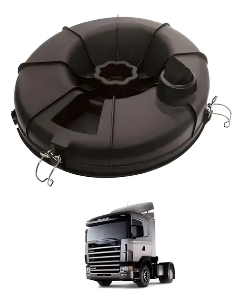 Tampa Plastica Filtro Motor MAN 12.4L — 51125040008