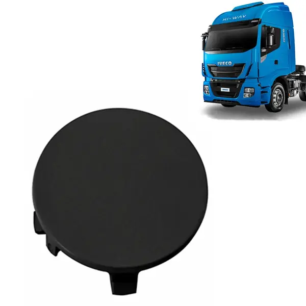 Tampa Redonda Acabamento Para-Choque para Caminhão Iveco Stralis 2008 á 2014