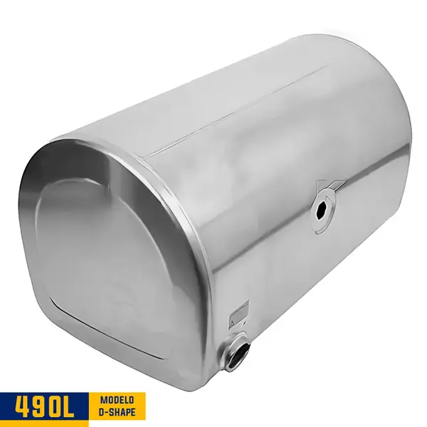 Tanque de Combustível - 490L - Alumínio (D-Shape) - Volvo FH e FM
