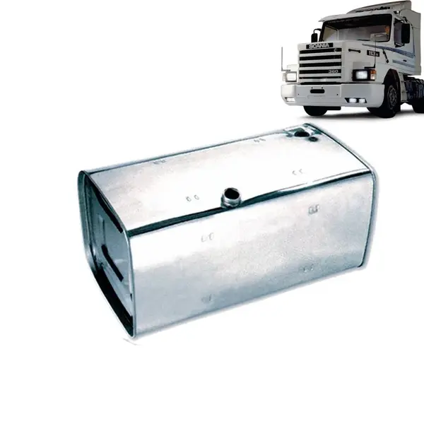 Tanque de Combustível Inox Compatível com o Caminhão Scania 112 113 143 400 Litros