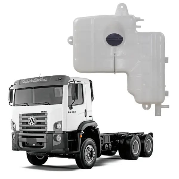 Tanque de Expansão Radiador para VW Constellation 13.180 e 15.180 até 2011