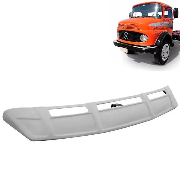Tapa Sol em Fibra Caminhão Mercedes-Benz 1113 / 1513 / 1313 / 1519 Bonezinho