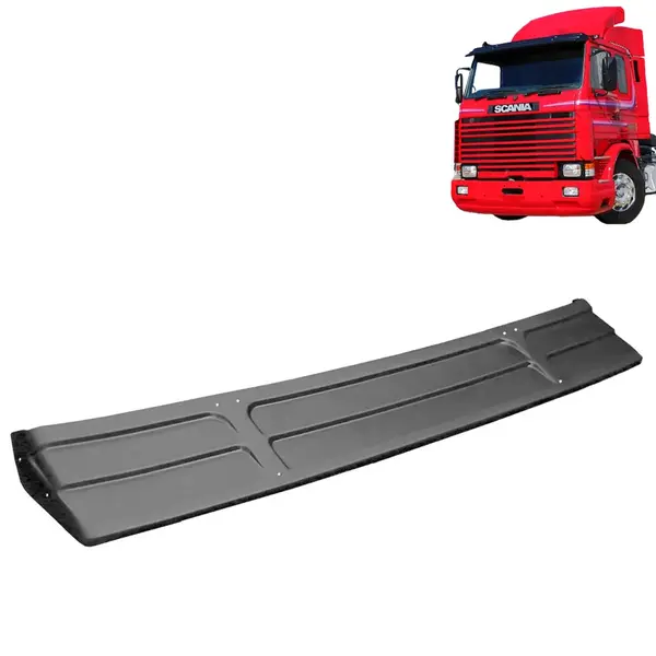 Tapa Sol em Fibra para Caminhão Scania R / T 112 / 113 / 142 / 143 / P93 Cabine Baixa