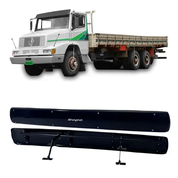 Tapa Sol Externo Caminhão MB 709 710 1418 1618 (acrílico)