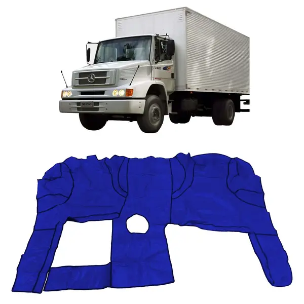 Tapete Verniz Caminhão MB 1318 Bicudo Eletronic C/capu