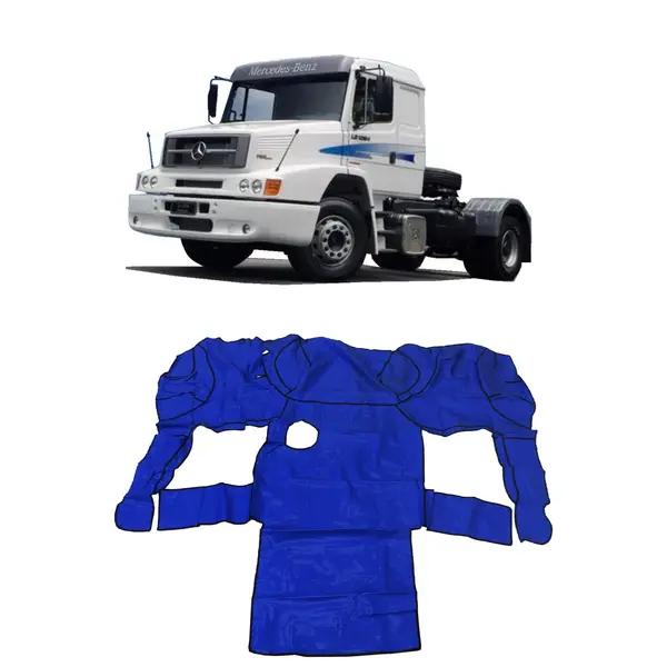 Tapete Verniz Caminhão MB 1634 Bicudo Antigo C/capu