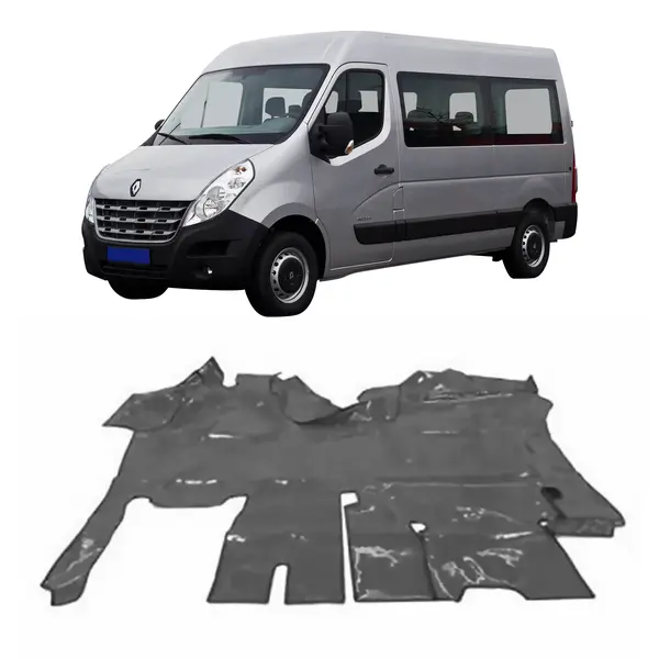 Tapete Verniz Renault Master 2015 Cinza