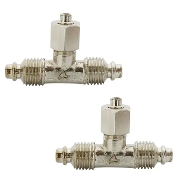 Tê de Rede Calibrador ( 1 Saida 6 Mm 2 Saida 8 Mm ) (KIT c/ 2)
