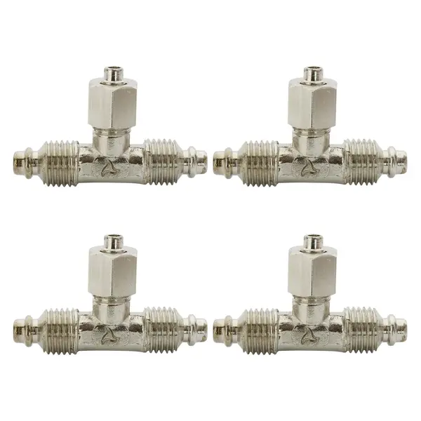 Tê de Rede Calibrador ( 1 Saida 6 Mm 2 Saida 8 Mm ) (KIT c/ 4)