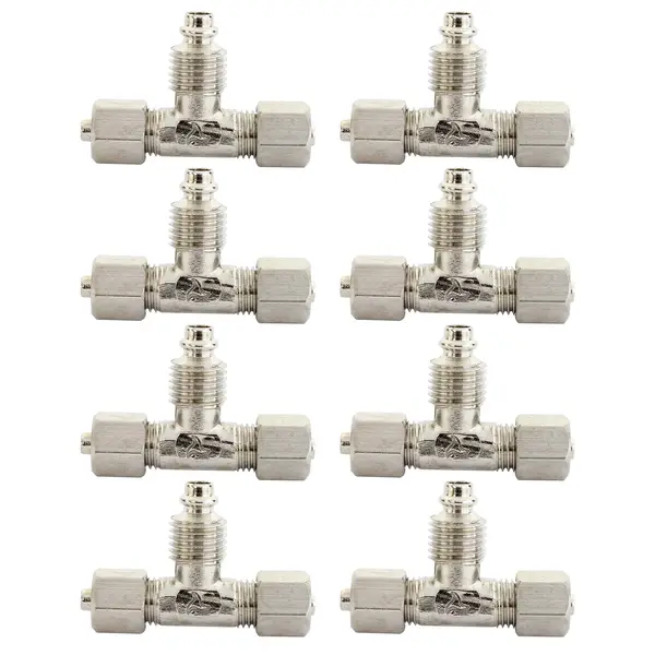 Tê de Rede Calibrador ( 2 Saida 6 Mm 1 Saida 8 Mm ) (KIT c/ 8)
