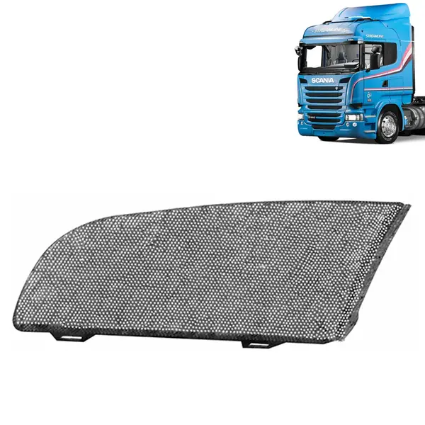 Tela Grade Frontal para Caminhão Scania G / R – S5 / S6 Vão Superior Lado Esquerdo