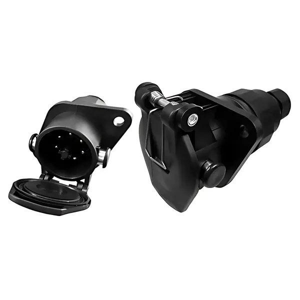 Tomada Carreta ABS EBS 7 Polos Fixa Redonda Biv — 3505457326