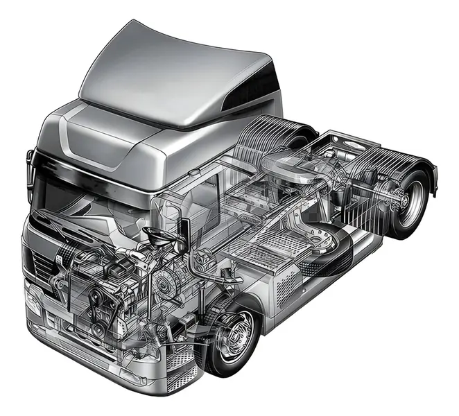 Travessa para VW Cabina Chassi — T00801181C