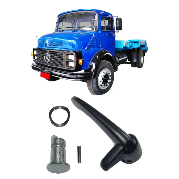 Trinco Quebra Vento Caminhão MB 1113 L/d Preto