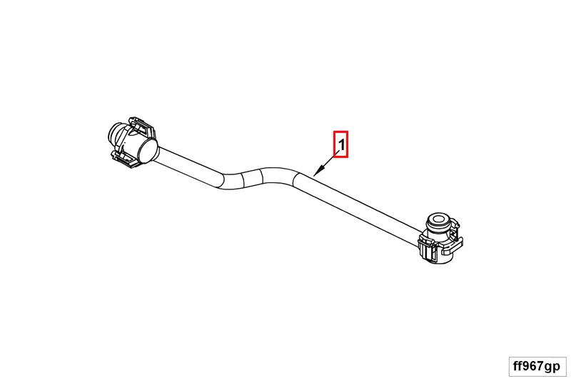 Tubo Arla Voss para Cummins — 4929363