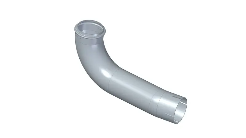 Tubo Entrada Catalizador Caminhao VW Meteor — 2V1253183