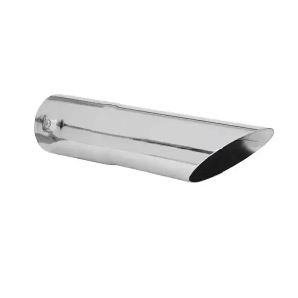 Tubo Escapamento Cromado Encaixe Reto 3 “X 225MM Chanfrado