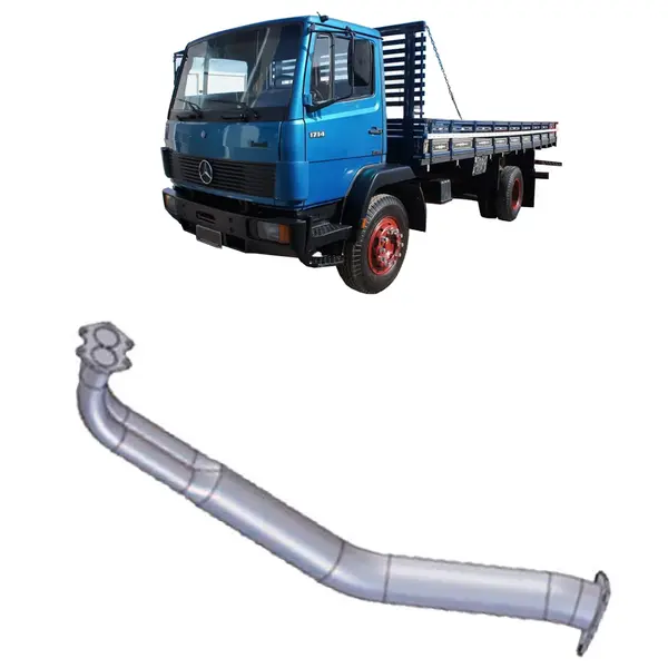 Tubo Escapamento Saída 3,5'' MB 1214 1414 1614 1714 2314