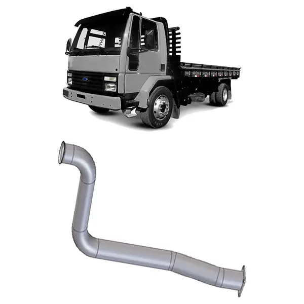 Tubo Escapamento Saída Motor Caminhão Cargo Cummins 3,5''