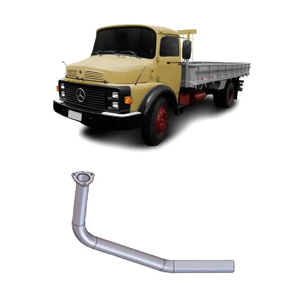 Tubo Escapamento Saída Motor MB 1113 1518 2213 1513 82 A 88