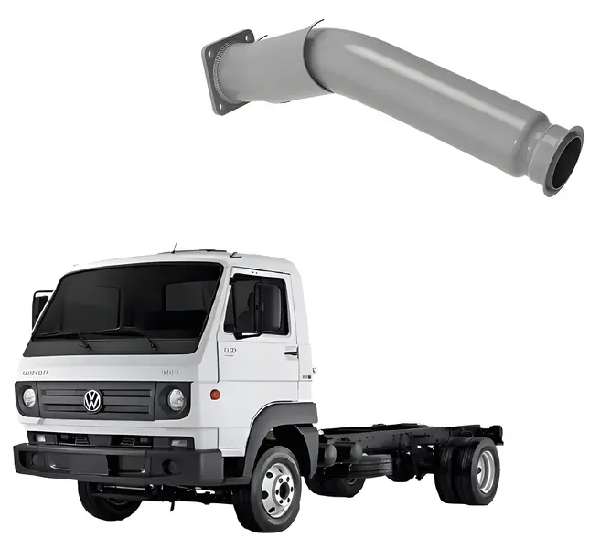 Tubo Escape VW Delivery 8150E 9150E para Cummins — 2R0253091B