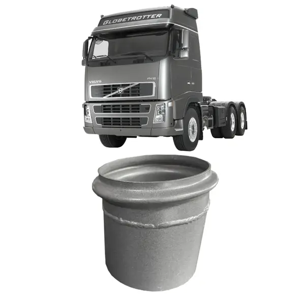 Tubo Intermediário Curto Silencioso para Caminhão Volvo FH NH - Alta Durabilidade e Redução de Ruído
